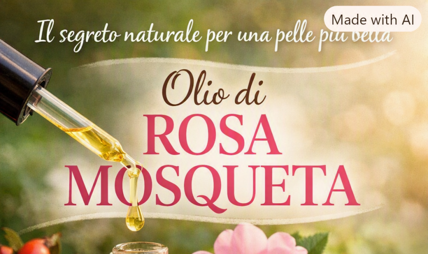 olio di rosa mosqueta per il viso