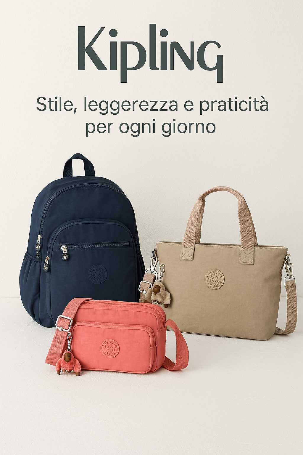 Borse Kipling (brand): stile, leggerezza e praticità per ogni giorno